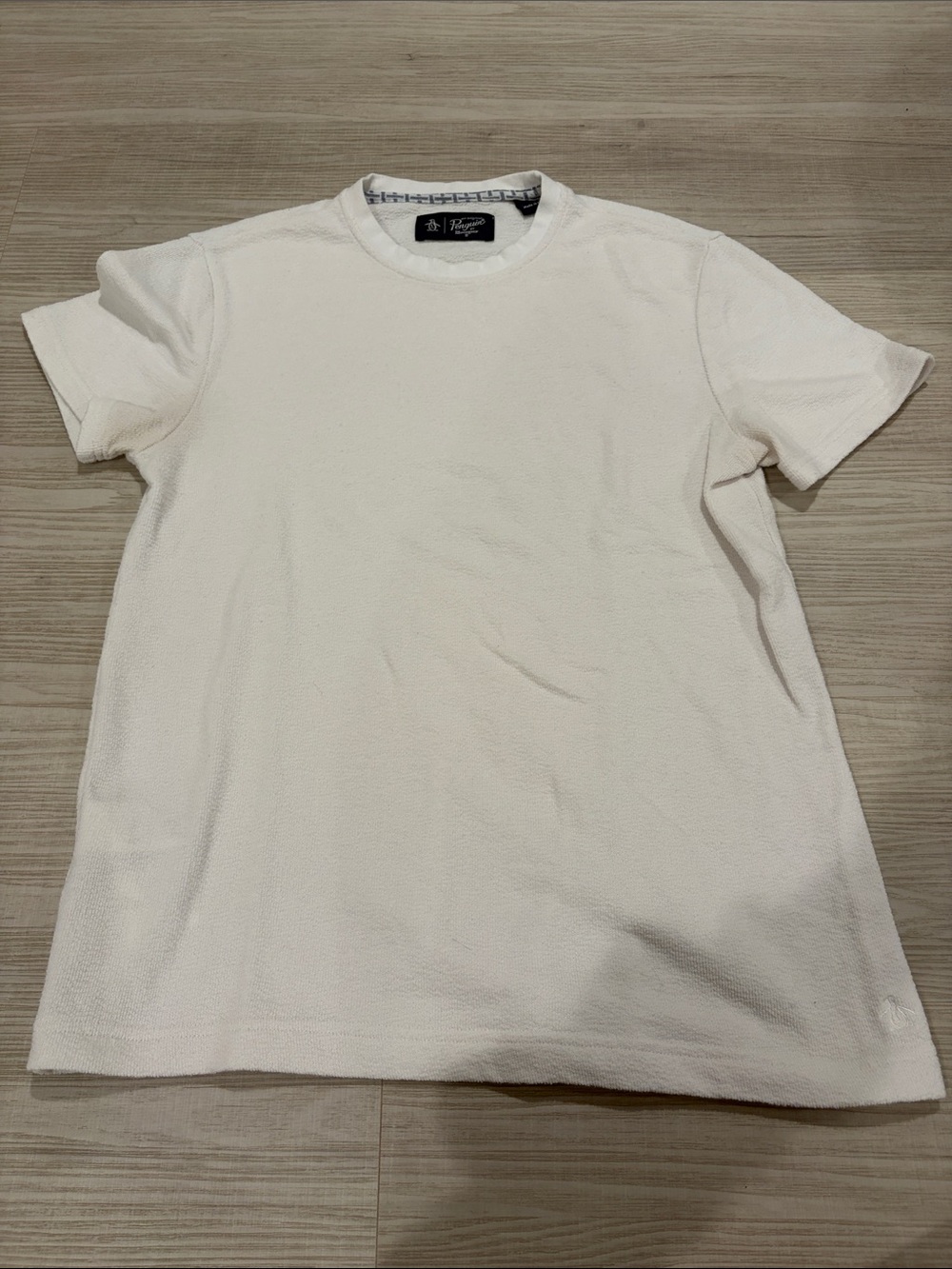 Original Penguin Men’s White Short-Sleeve Crewneck Tee